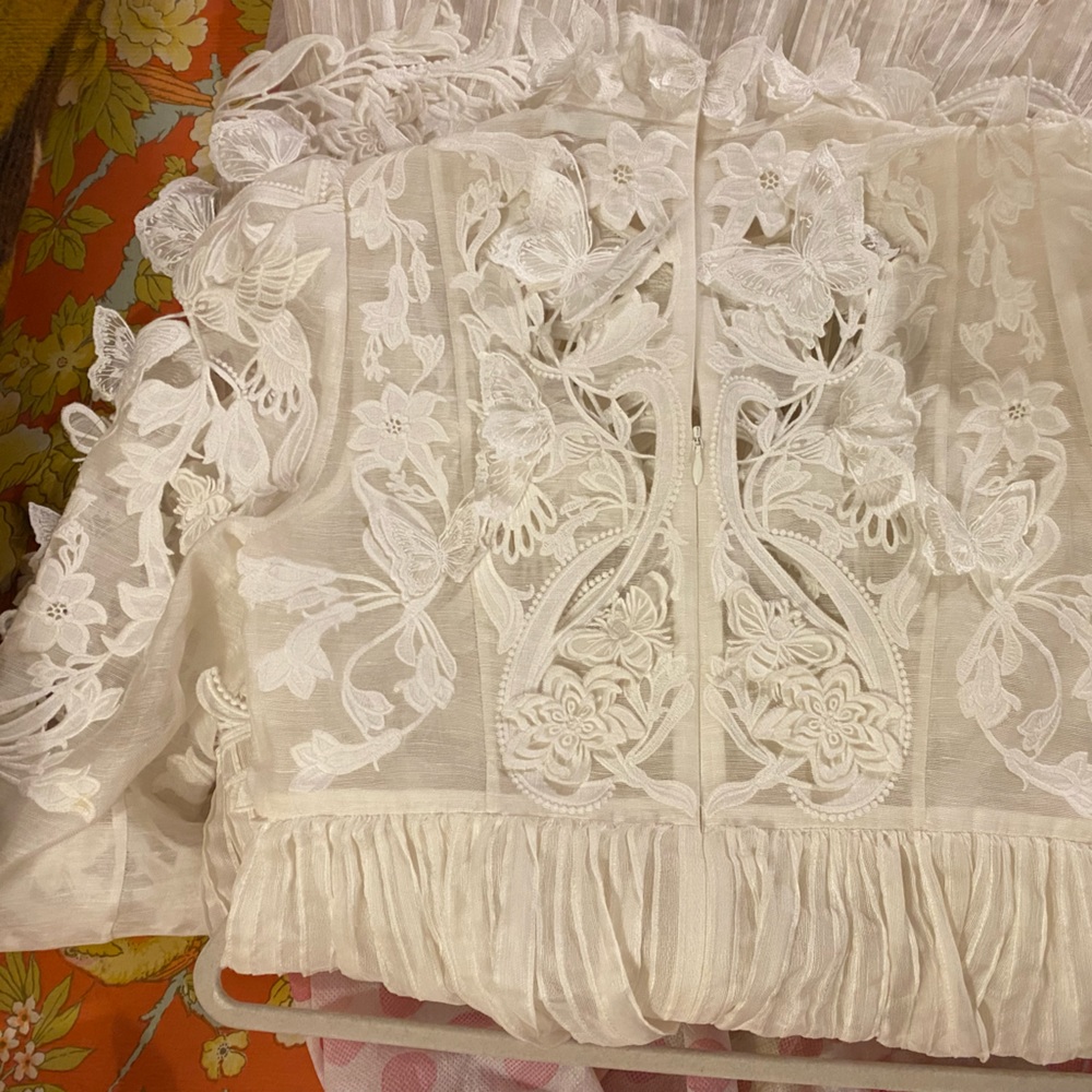 ZIMMERMANN LUMINOUS EMBROIDERED GOWN - Picture 12 of 16